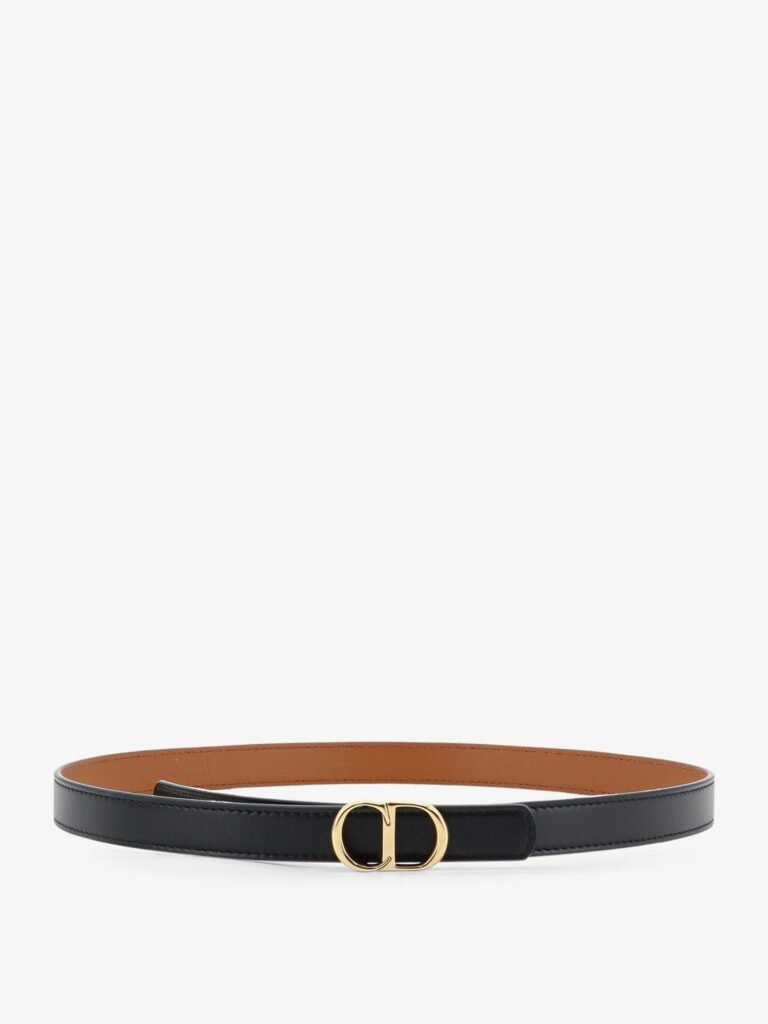 CD Icon Leather Belt
