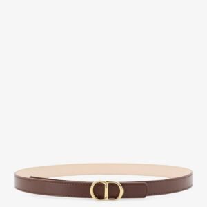 CD Icon Leather Belt