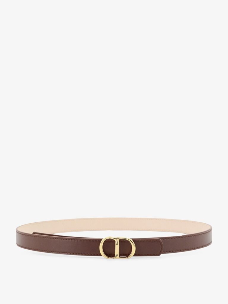 CD Icon Leather Belt