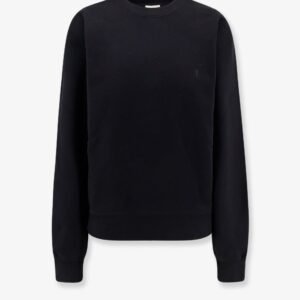 Certified cotton sweatshirt with Cassandre embroidery