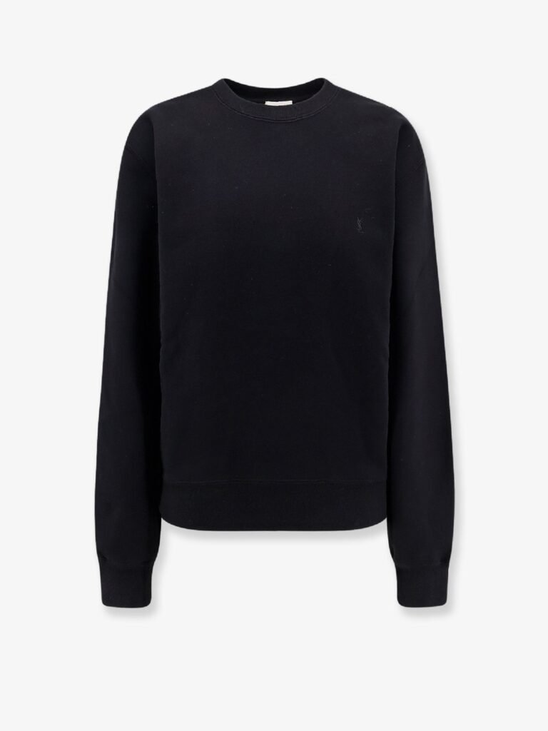 Certified cotton sweatshirt with Cassandre embroidery