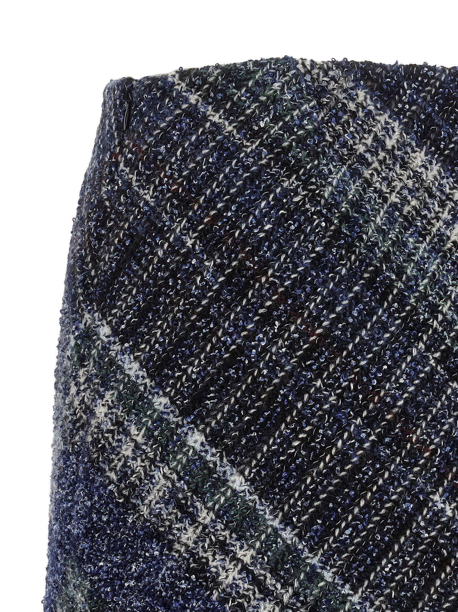 Check wool skirt - Image 4