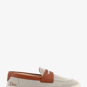 Chester Dioriviera canvas and leather loafers