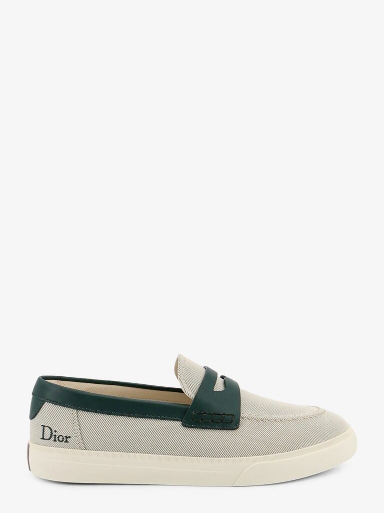 Chester Dioriviera canvas and leather loafers