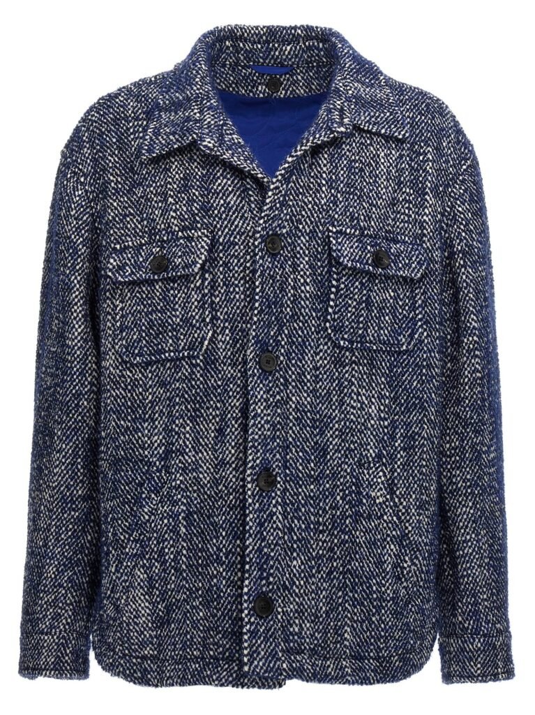 Chevron wool jacket