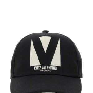 "CHEZ VALENTINO" EMBROIDERED BASEBALL CAP