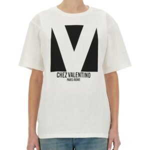 "CHEZ VALENTINO" PRINT T-SHIRT