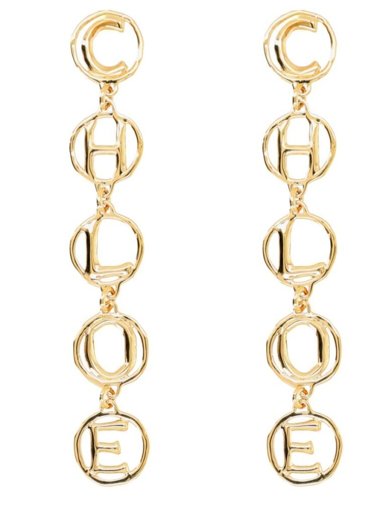 "CHLOÉ SCRIPT" EARRING