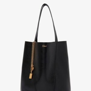 Chloé Spin leather shoulder bag