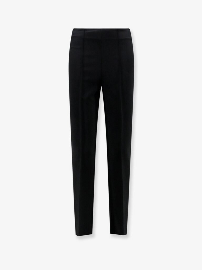 Cigarette Leg stretch viscose trousers