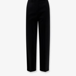 Cigarette virgin wool trousers
