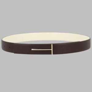 CINTURA CON FIBBIA "T"