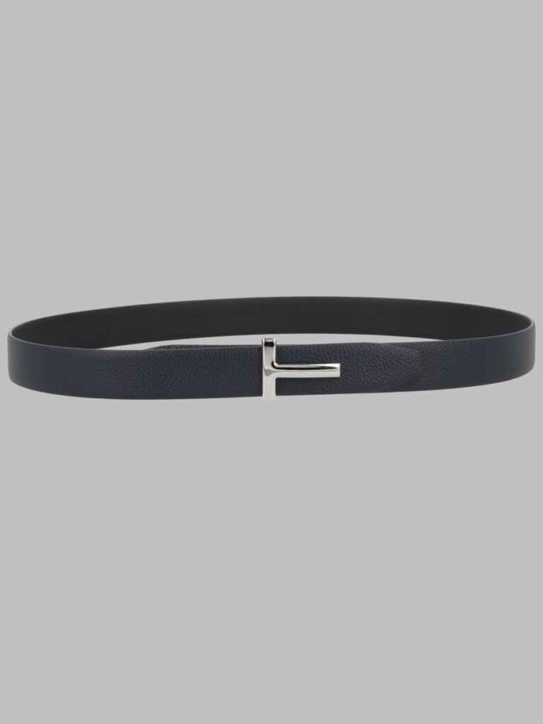 CINTURA "T ICON" IN PELLE FIORE