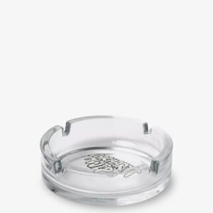 Cloud Script Glass Ashtray