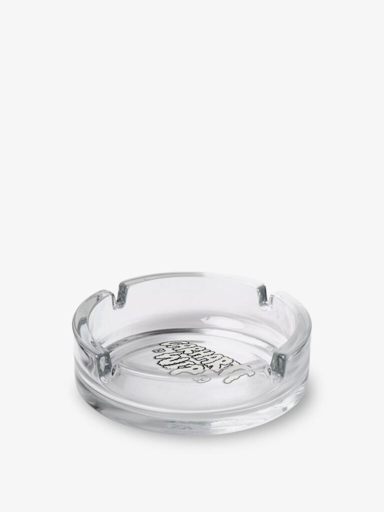 Cloud Script Glass Ashtray