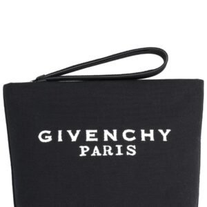 CLUTCH BAG WITH LOGO