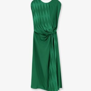 Cocktail viscose and silk dress