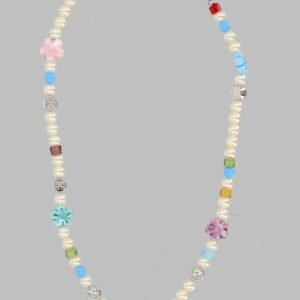 COLLANA CON PERLINE