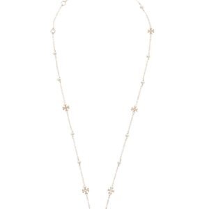 COLLANA "KIRA" CON LOGO E PERLE