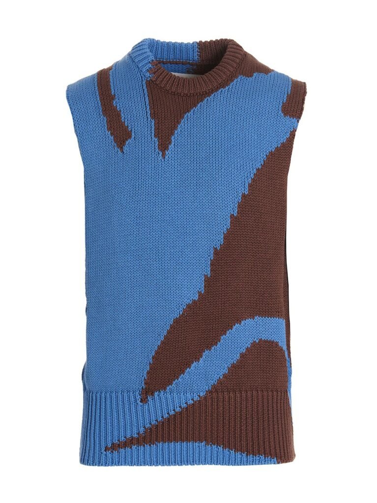 Colorblock vest