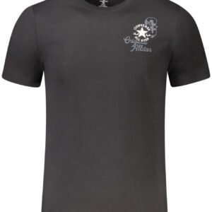 Converse Kids' Short-Sleeved T-Shirt, Black