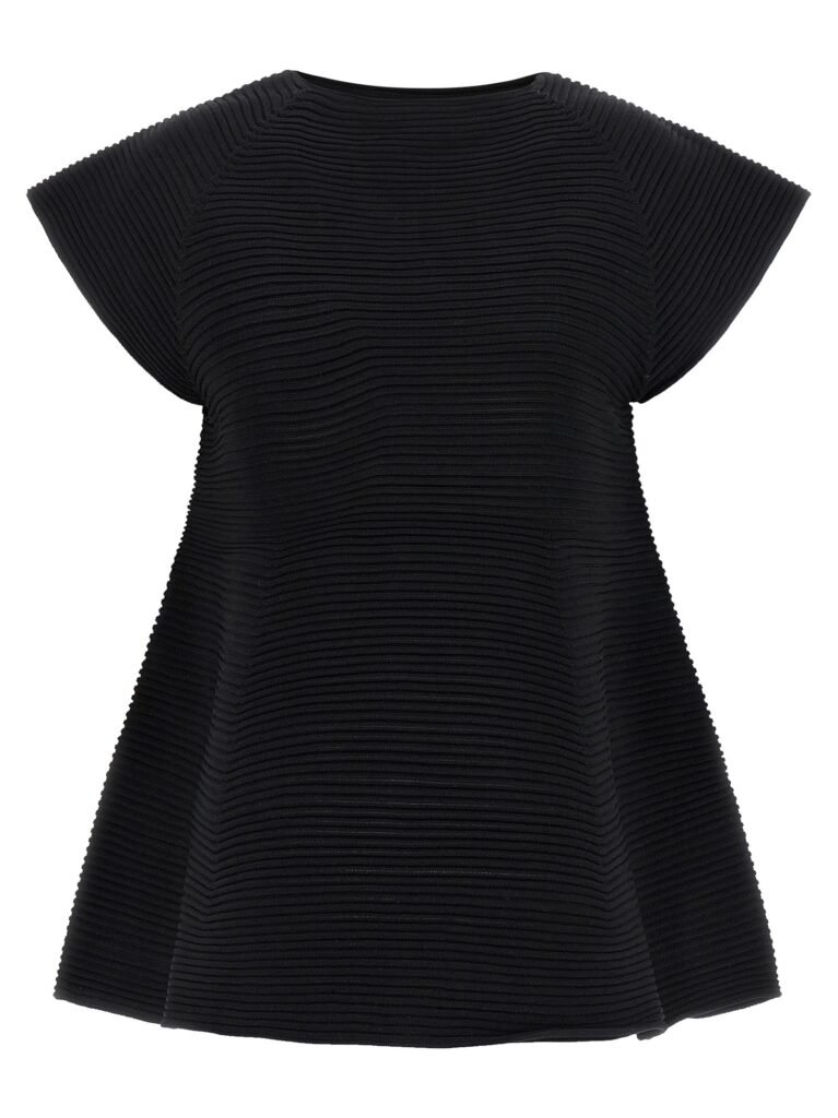 'Corrugated Knit' dress
