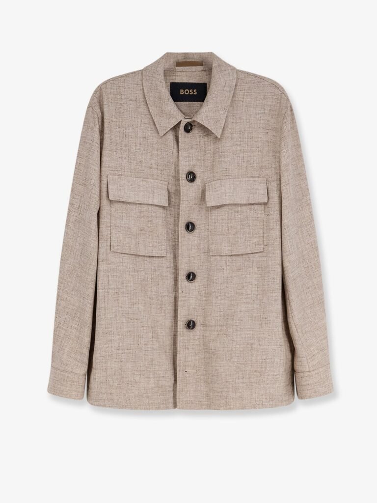 Corvin virgin wool, silk and linen jacket