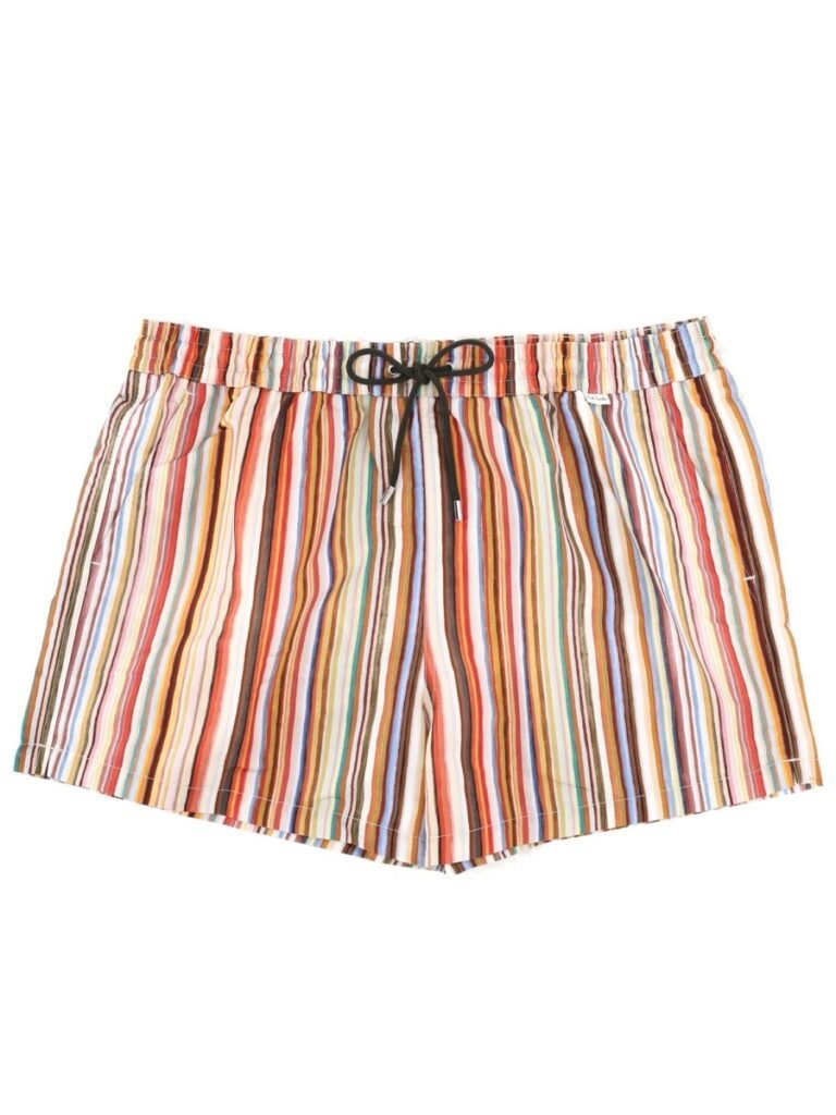 COSTUME DA BAGNO "PAINTED SIGNATURE STRIPE"