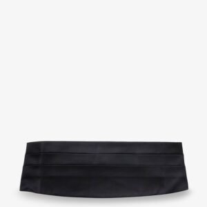 Cotton and silk cummerbund