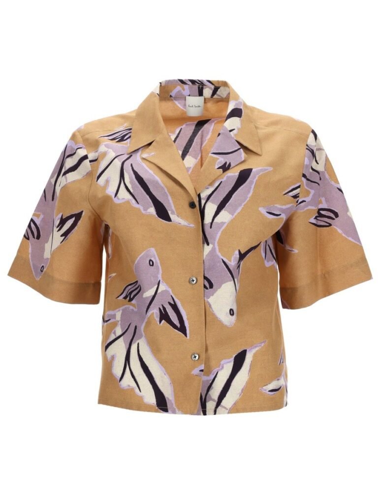 COTTON AND SILK SHIRT