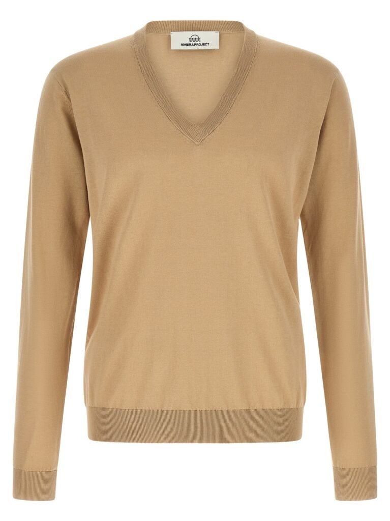 Cotton and silk sweater