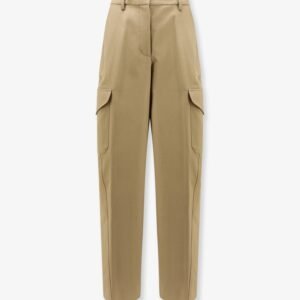 Cotton and wool cargo trousers