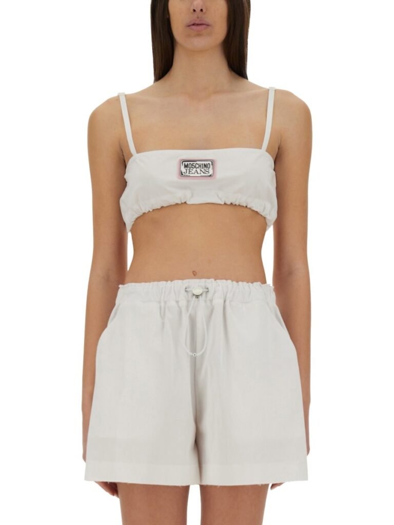 COTTON BANDEAU TOP
