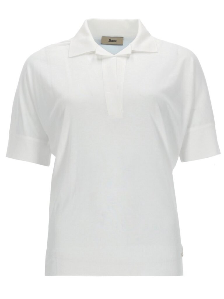 COTTON BLEND POLO SHIRT