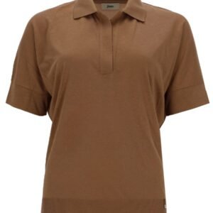 COTTON BLEND POLO SHIRT