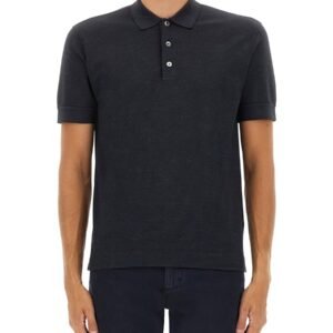 COTTON BLEND POLO SHIRT