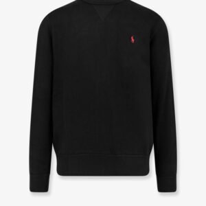 Cotton blend sweater with logo