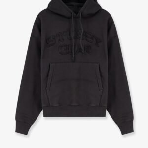 Cotton blend sweatshirt with front logo