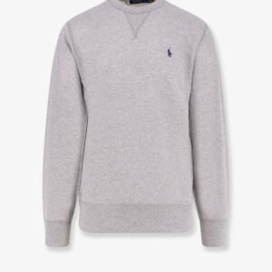 Cotton blend sweatshirt with logo