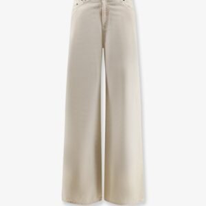 Cotton blend trousers