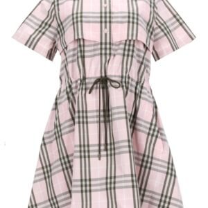 COTTON "CHECK" DRESS
