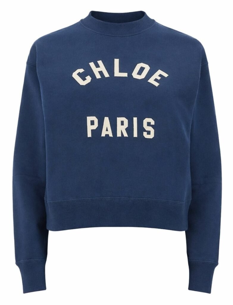 COTTON FLEECE LOGO PULLOVER