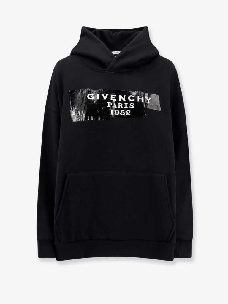 Cotton hooded sweatshirt