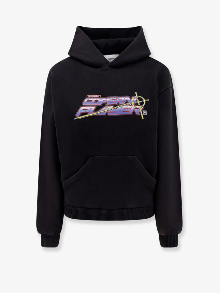 Cotton hooded sweatshirt