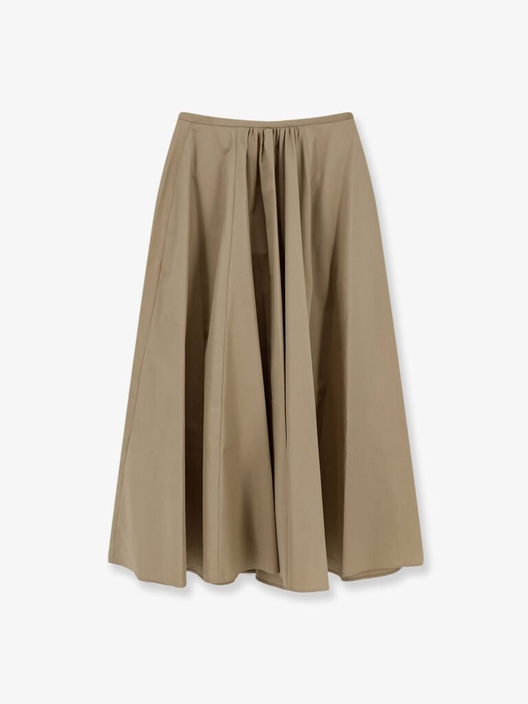 Cotton long skirt