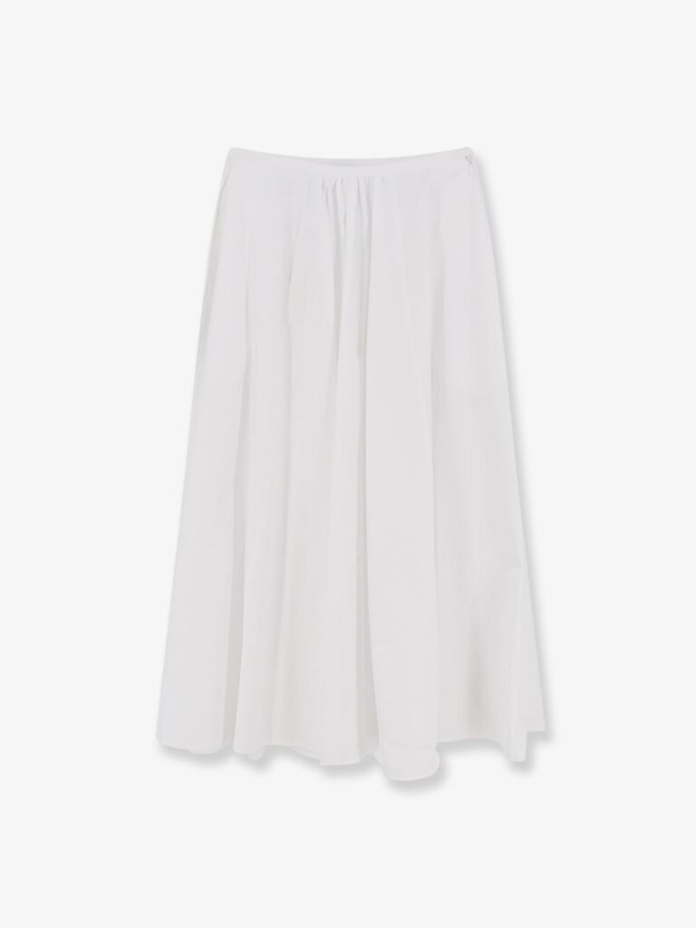 Cotton long skirt