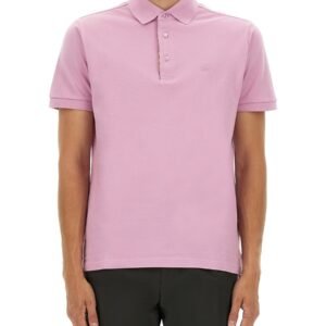COTTON POLO SHIRT WITH PEGASUS