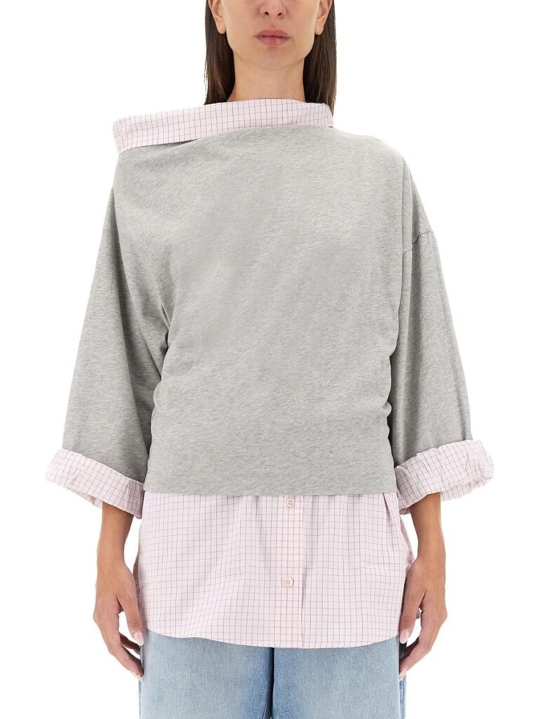 COTTON SHIRT SWEATSHIRT