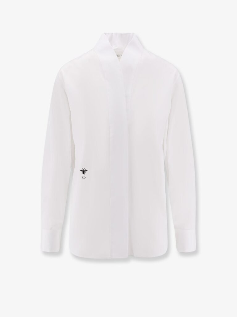 Cotton shirt with embroidery
