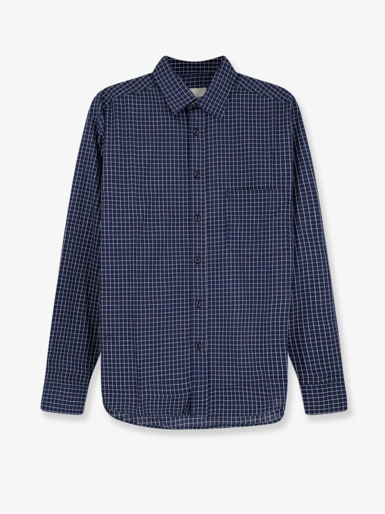 Cotton shirt with Plaid print